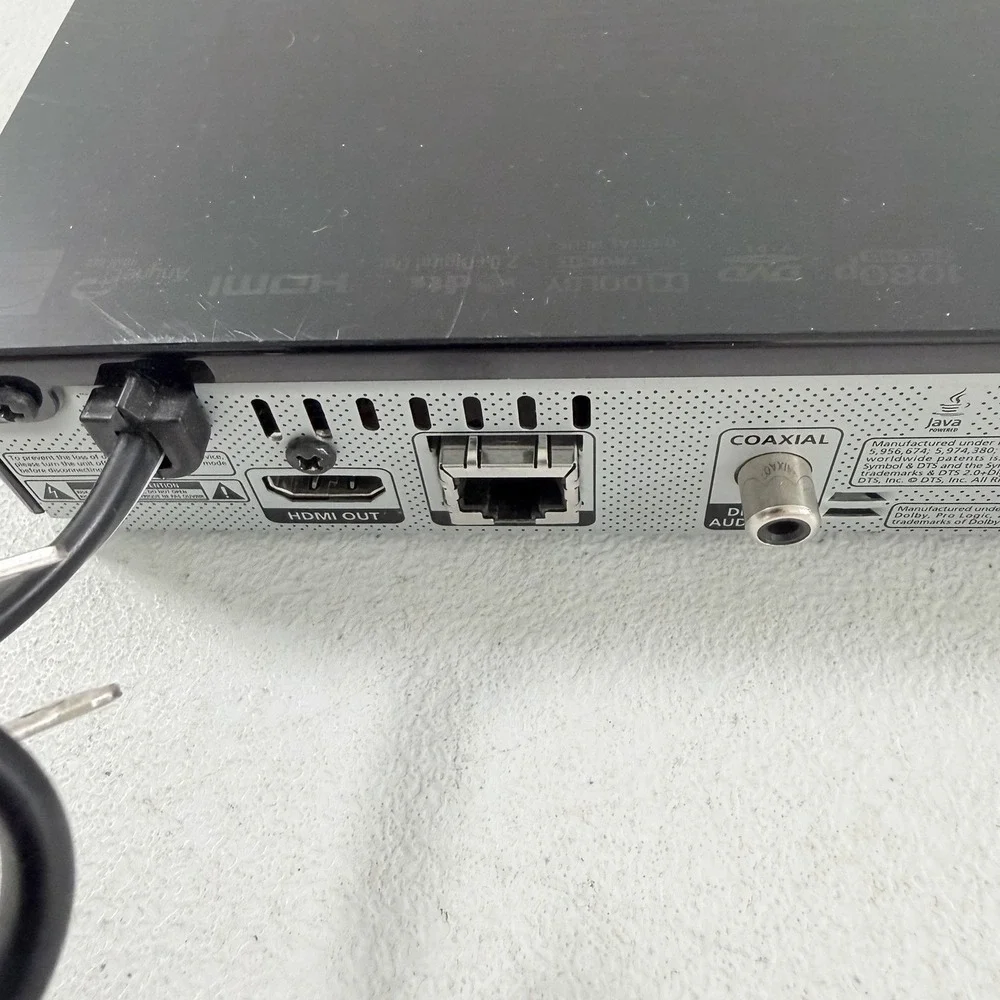 Samsung BD-H5100 Blu-Ray Disc Player HDMI Streamer No Remote TESTED WORKING‎